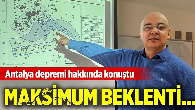 Prof. Dr. Nihat Dipova Antalya depremi hakkında konuştu: Maksimum beklenti...