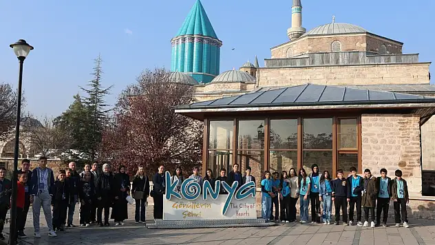 Öğrenciler Konya'nın kültürel mirasını yakından tanıyor