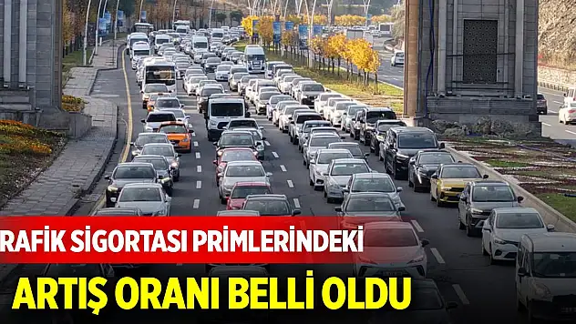 Trafik sigortası primlerindeki artış oranı belli oldu