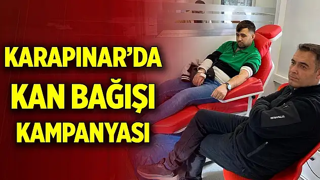 Konya Karapınar'da kan vererek 'umut' oldular