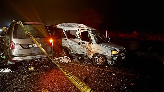 Mardin Ömerli'de kaza! 4 kişi öldü, 5 kişi yaralandı