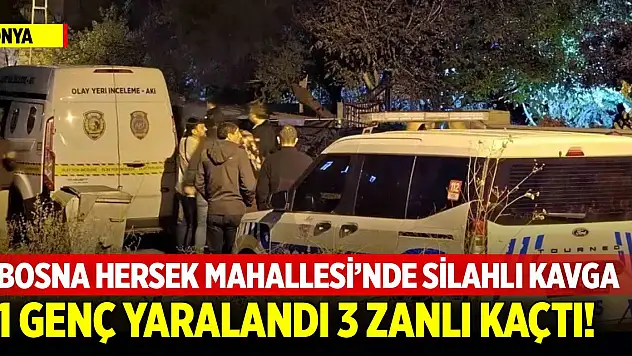 Konya'da silahlı kavga!