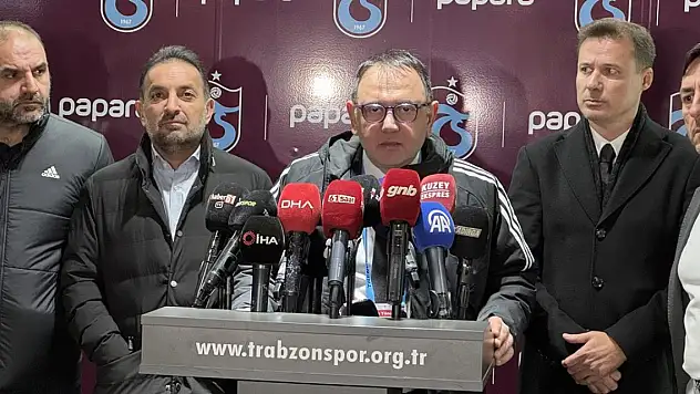 Trabzonspor, Beşiktaş maçında hakem kararına tepkiler