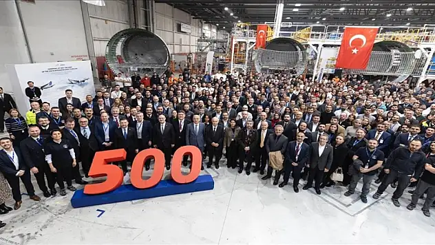 TUSAŞ'tan Airbus'a 500'üncü A320 uçağı sevkiyatı