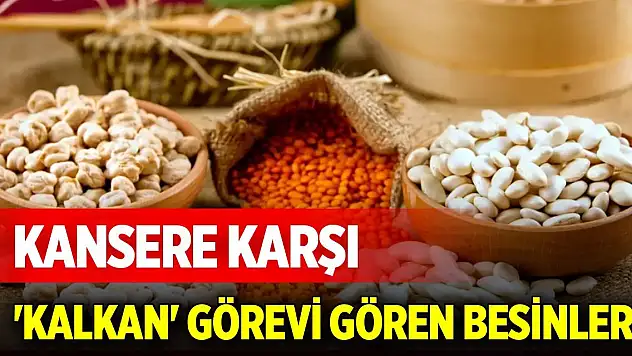Kansere karşı 'kalkan' görevi gören besinler