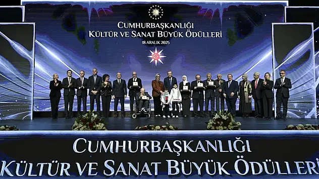 Cumhurbaşkanlığı Kültür ve Sanat Büyük Ödülleri sahiplerini buldu