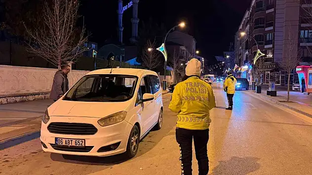 Kulu'da trafik denetimleri sürüyor