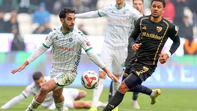 Konya'da senaryo tanıdık: Konyaspor galibiyete hasret kaldı!