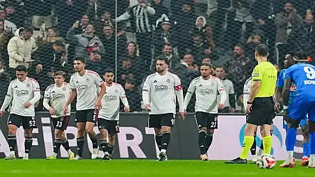 Beşiktaş - Çaykur Rizespor'u mağlup etti