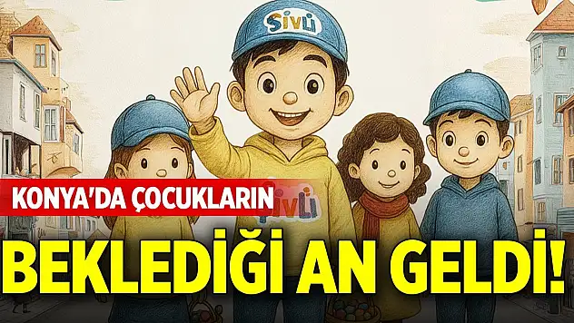 Konya'da çocukların beklediği an geldi!