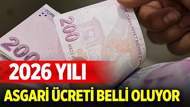 2026 yılı asgari ücreti belli oluyor! Saat verildi