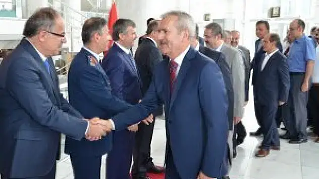 Konya'da bayramlaşma töreni düzenlendi