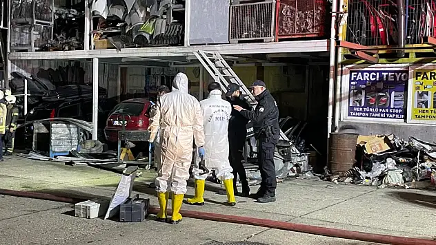 Sanayi sitesinde korkunç yangın: 1 ölü, 1 yaralı!