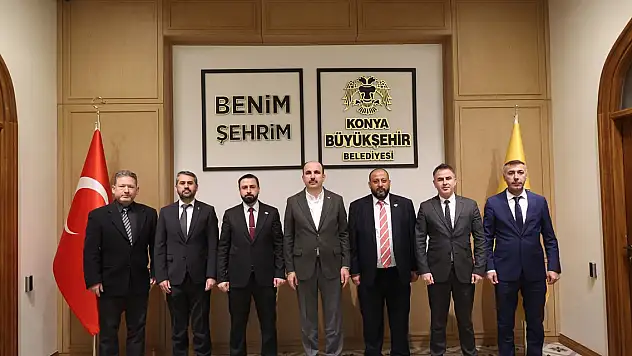 Suriyeli heyetten Başkan Altay'a ziyaret