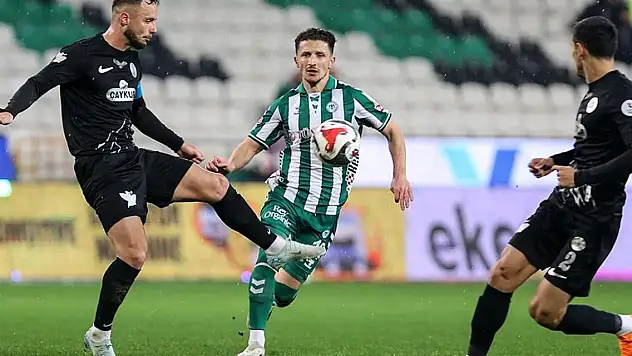 Konyaspor'un ligin ilk devresinde direkten dönen şansları