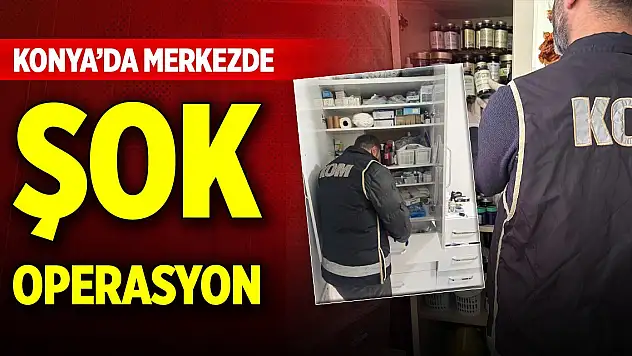 Konya merkezde şok operasyon! Evi kaçak hastaneye çevirmişler!