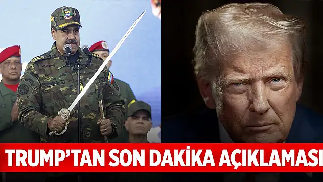 Son Dakika! Trump: Maduro ile eşi yakalanarak ülke dışına çıkarıldı