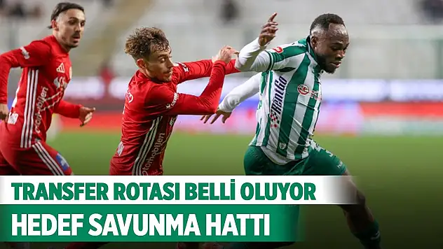 Konyaspor'da transfer rotası belli oluyor: Hedef savunma hattı