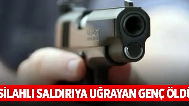 Bingöl'de silahlı saldırıya uğrayan genç öldü