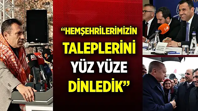 AK Parti Konya İl Başkanı Özgökçen: Hemşehrilerimizin taleplerini yüz yüze dinledik