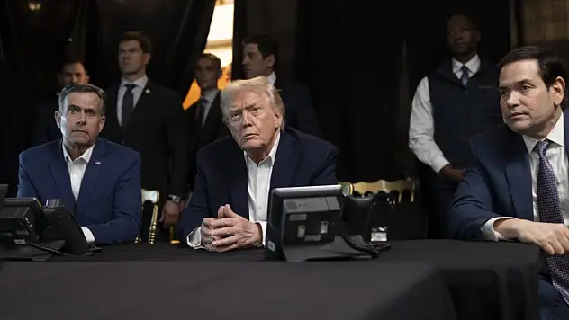 Trump, Venezuela operasyonunu izlediği sırada çekilen kareleri paylaştı