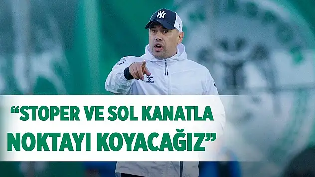 Konyaspor'da Atan'dan transfer raporu: 'Stoper ve sol kanatla noktayı koyacağız'