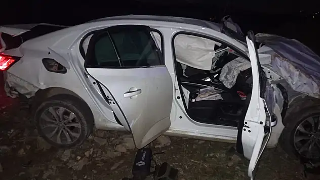 Konya'da trafik kazasında 2 kişi yaralandı