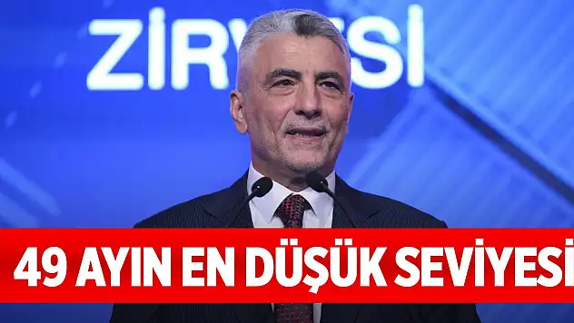 Enflasyonda 49 ayın en düşük seviyesi