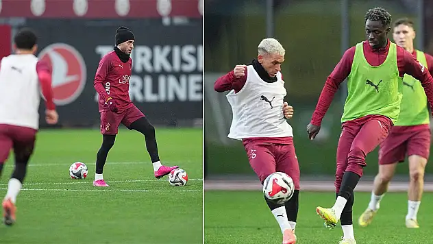 Galatasaray'da Fenerbahçe derbisi hazırlıkları başladı