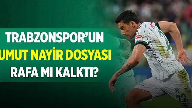 Konyaspor'da forvet dosyası: Trabzonspor'un Umut Nayir dosyası rafa mı kalktı?