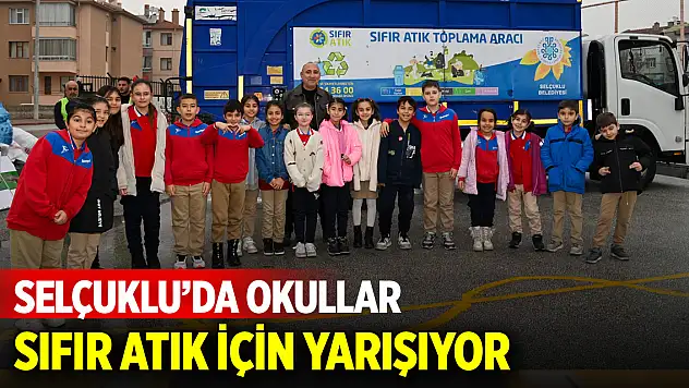 Selçuklu'da 'Okullar Sıfır Atık İçin Yarışıyor'