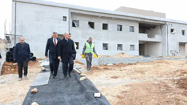 Vali İbrahim Akın, Derbent'te yatırımları yerinde inceledi