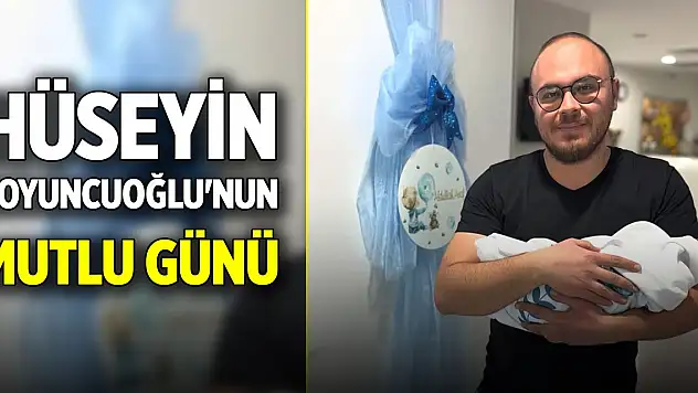 Hüseyin Koyuncuoğlu'nun mutlu günü