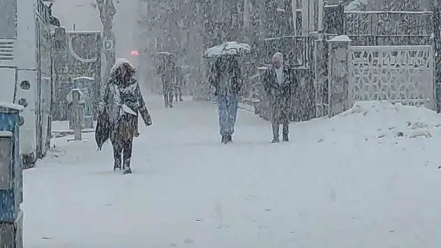 Lapa lapa yağdı: 405 yol kapandı