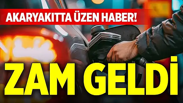 Akaryakıtta üzen haber! Zam geldi