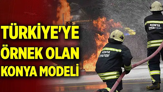 Türkiye'ye örnek olan Konya modeli... 886 yangına müdahale ettiler