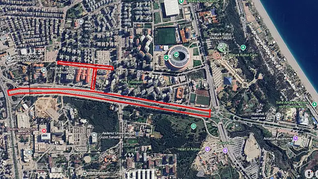 Antalya'da dev kriz: Mahkeme Dumlupınar Bulvarı ve Adliye yollarını kapatma kararı verdi