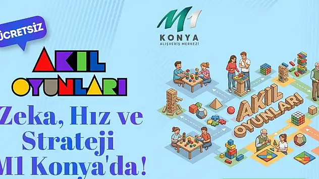 Konya'da tatil neşesi M1 Konya AVM ile katlanıyor