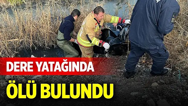Şehzadeler'de acı son: Kayıp olarak aranan yaşlı adam dere yatağında ölü bulundu