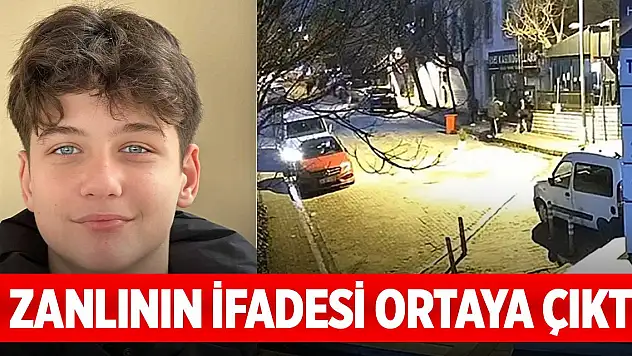 16 yaşındaki Atlas Çağlayan'ı 'yan baktın' kavgasında bıçaklayan zanlının ifadesi ortaya çıktı