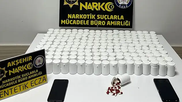 Akşehir'de uyuşturucu operasyonu... Kendilerine aile süsü vermişler