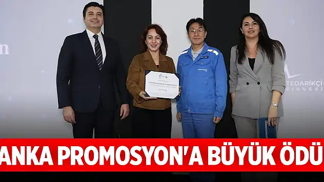 Anka Promosyon'a 'Sürdürülebilirlikte Başarı Ödülü'