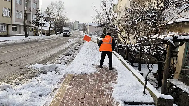 Seydişehir'de 'ak bereket' mesaisi: Belediye ekipleri sahada