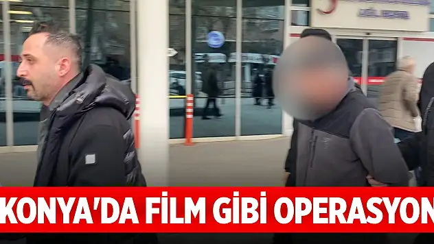 Konya'da film gibi operasyon! Kadın kılığına giren firariyi polis affetmedi