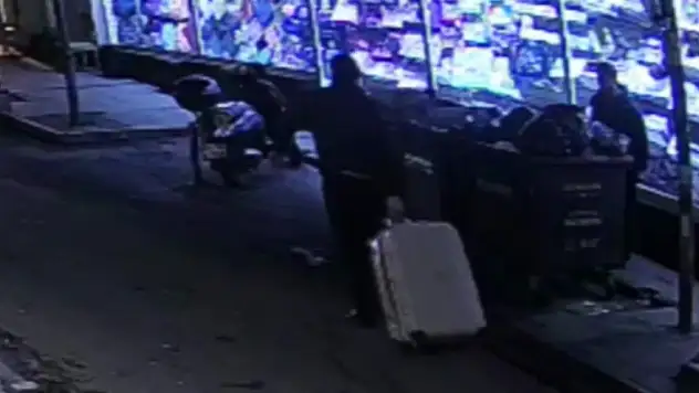 Şişli'deki dehşete ilişkin görüntüler ortaya çıktı... Cesedi valizde böyle taşımışlar