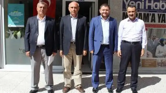 BYEGM Konya İl Müdürü Cemil Paslı'dan tebrik ziyareti