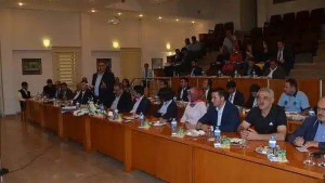 Ereğli'de belediye çalışmaları değerlendirildi