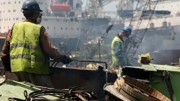 Gemilerden 266 bin ton hurda çıktı