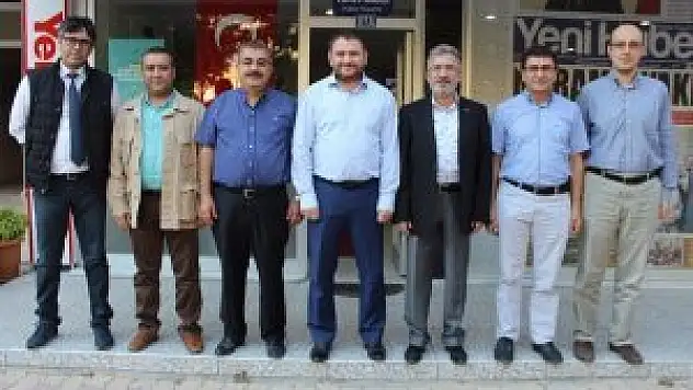 MÜSİAD Konya  Şubesi'nden Gazetemize ziyaret