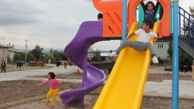 Seydişehir'de çocukların oyun parkı sevinci